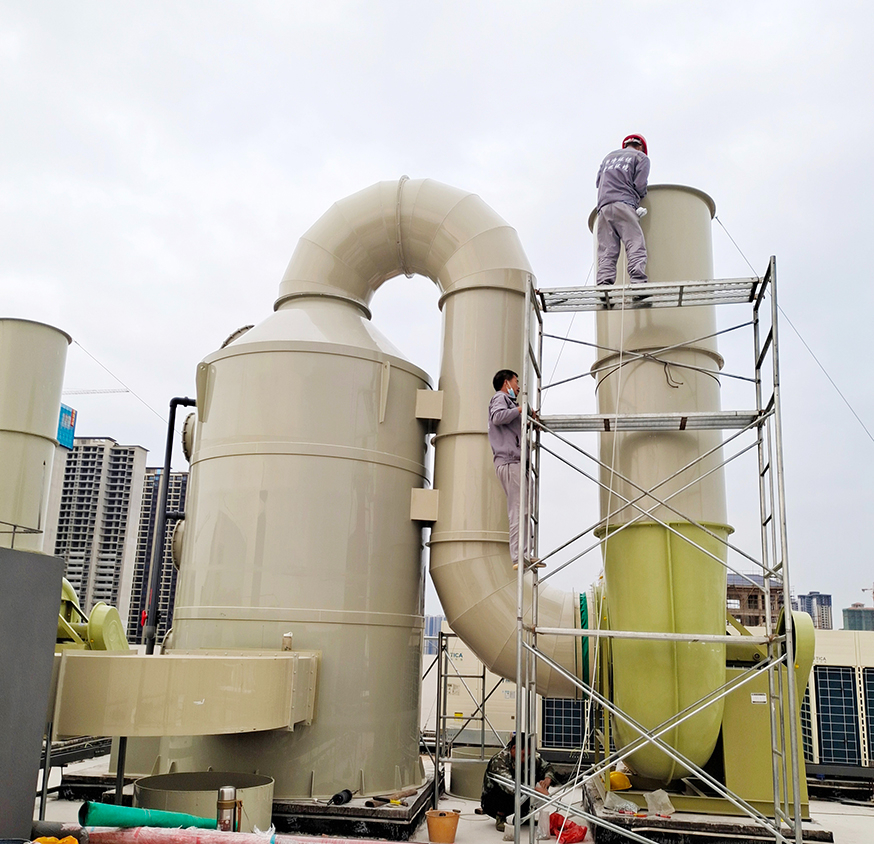 柳州实验楼废气治理案例